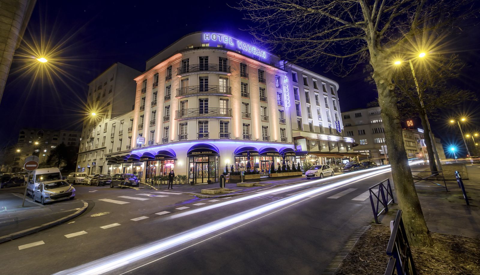 Zewnętrzna część hotelu - Vauban