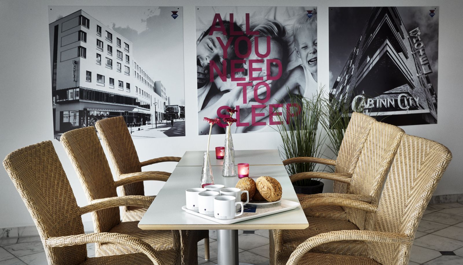 Sala de desayunos - Cabinn Odense
