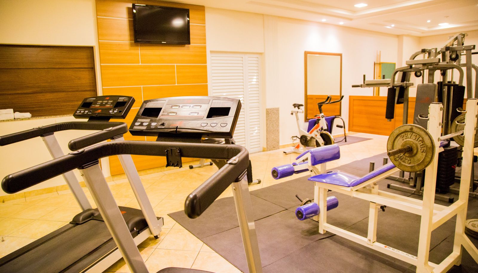 Salle de fitness - Tarobá Hotel