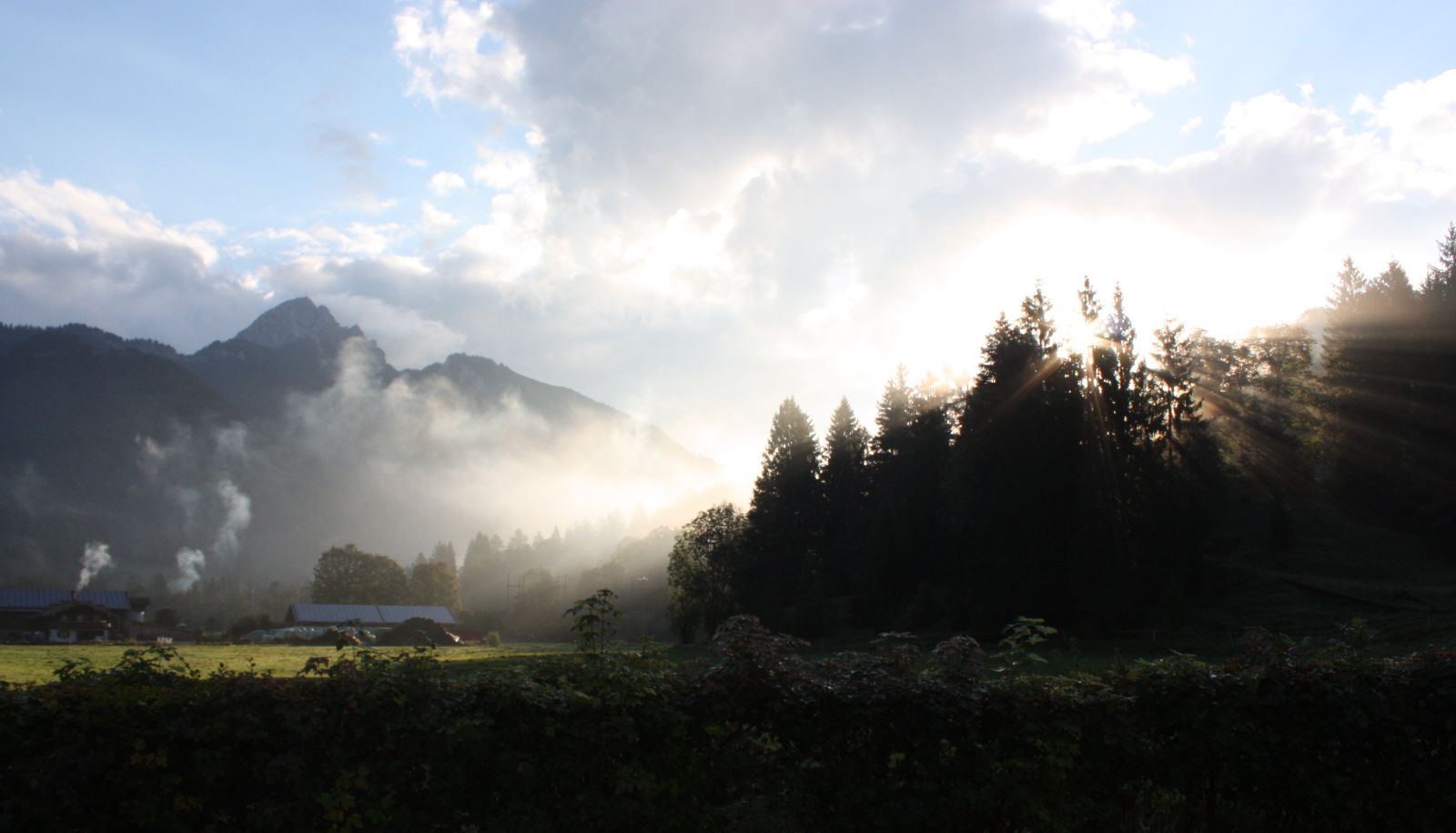 View - Aiplspitz Gasthaus-Pension