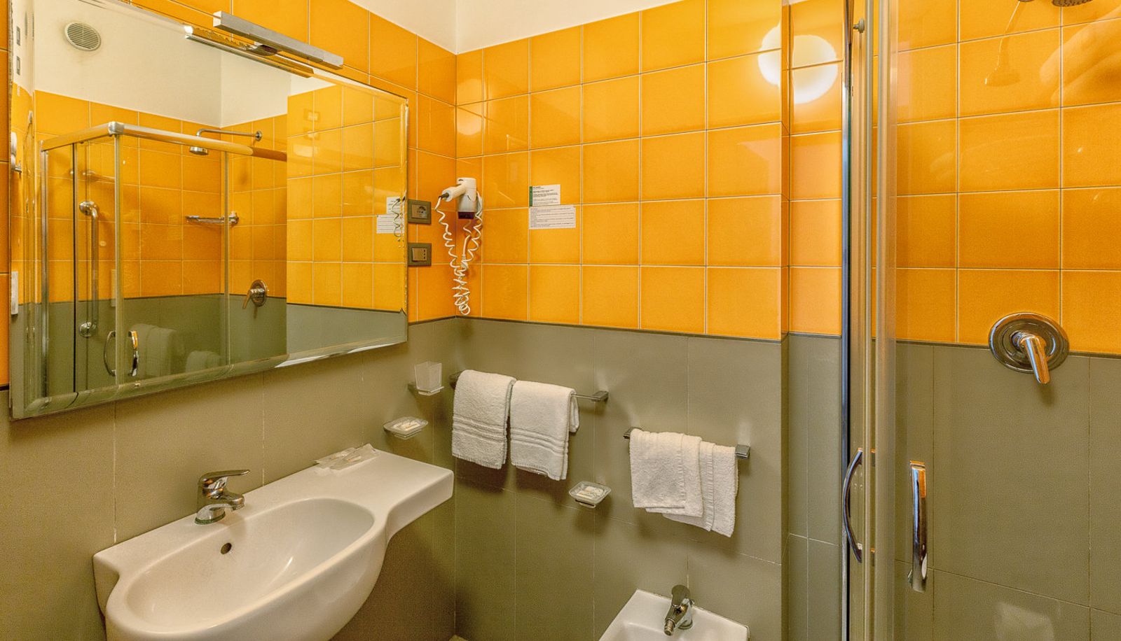 Badkamer - Villa D'Amato Hotel