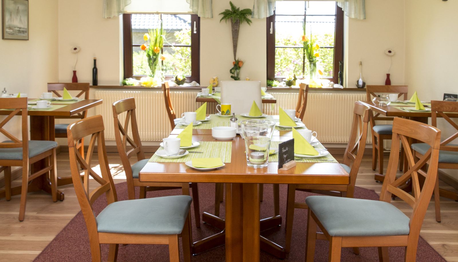 Ontbijtzaal - Deichhotel Grube garni