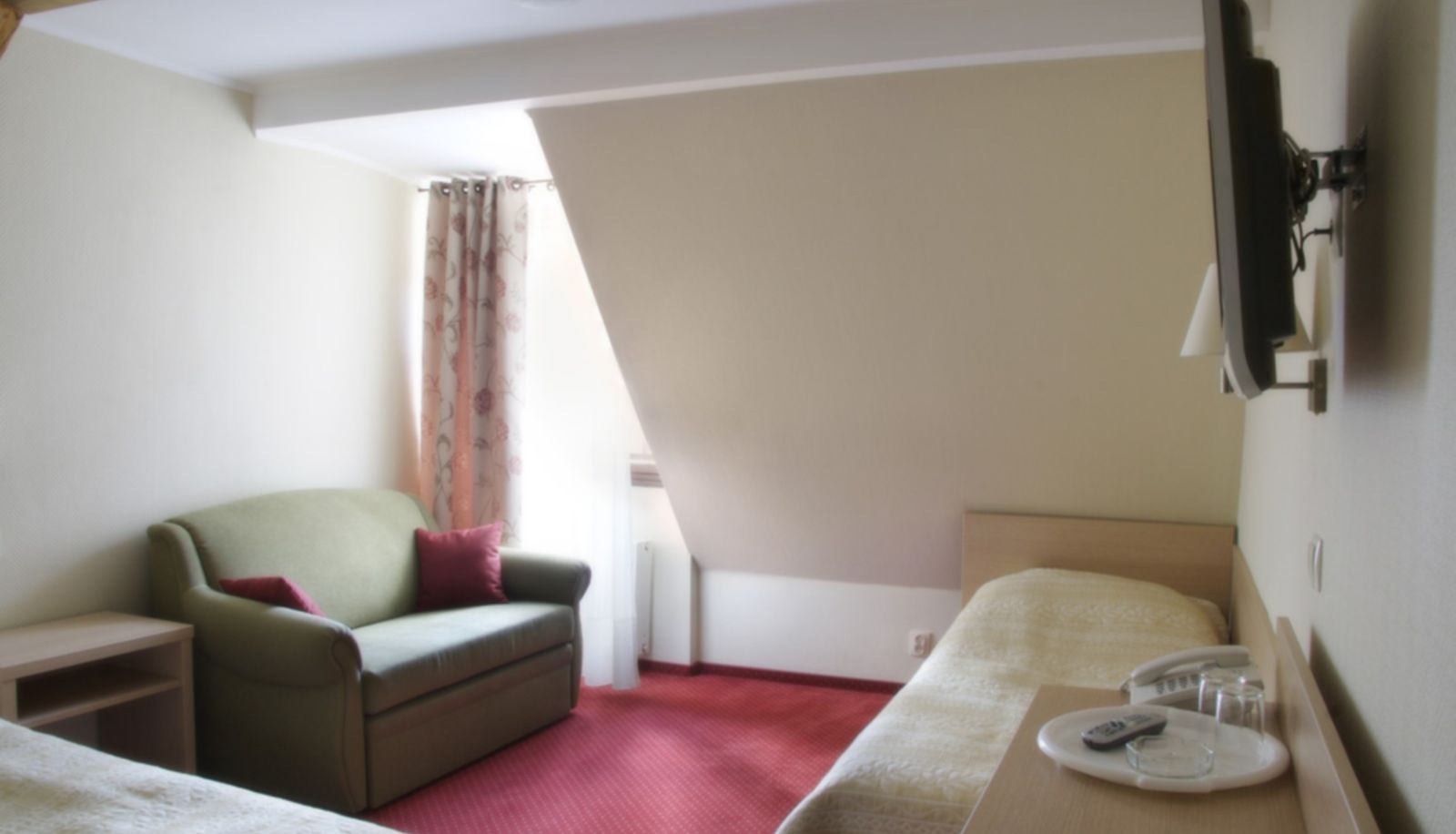 Dreibettzimmer - Hotel Czarna Róża