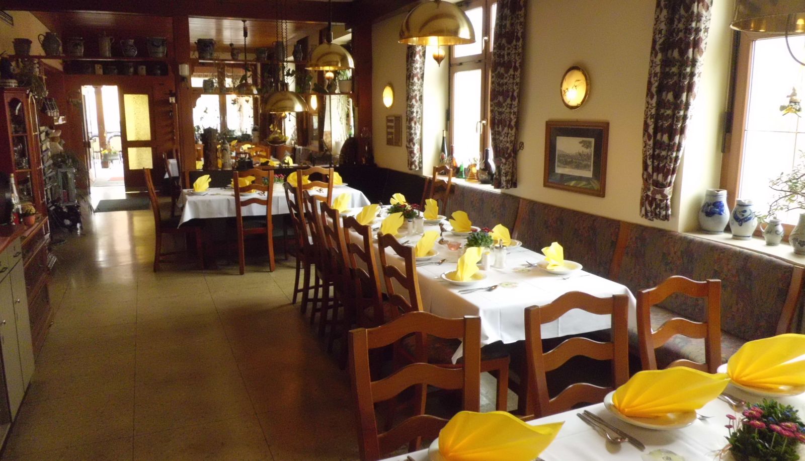 Sala prima colazione all'interno del ristorante - Herrgottstal Pension