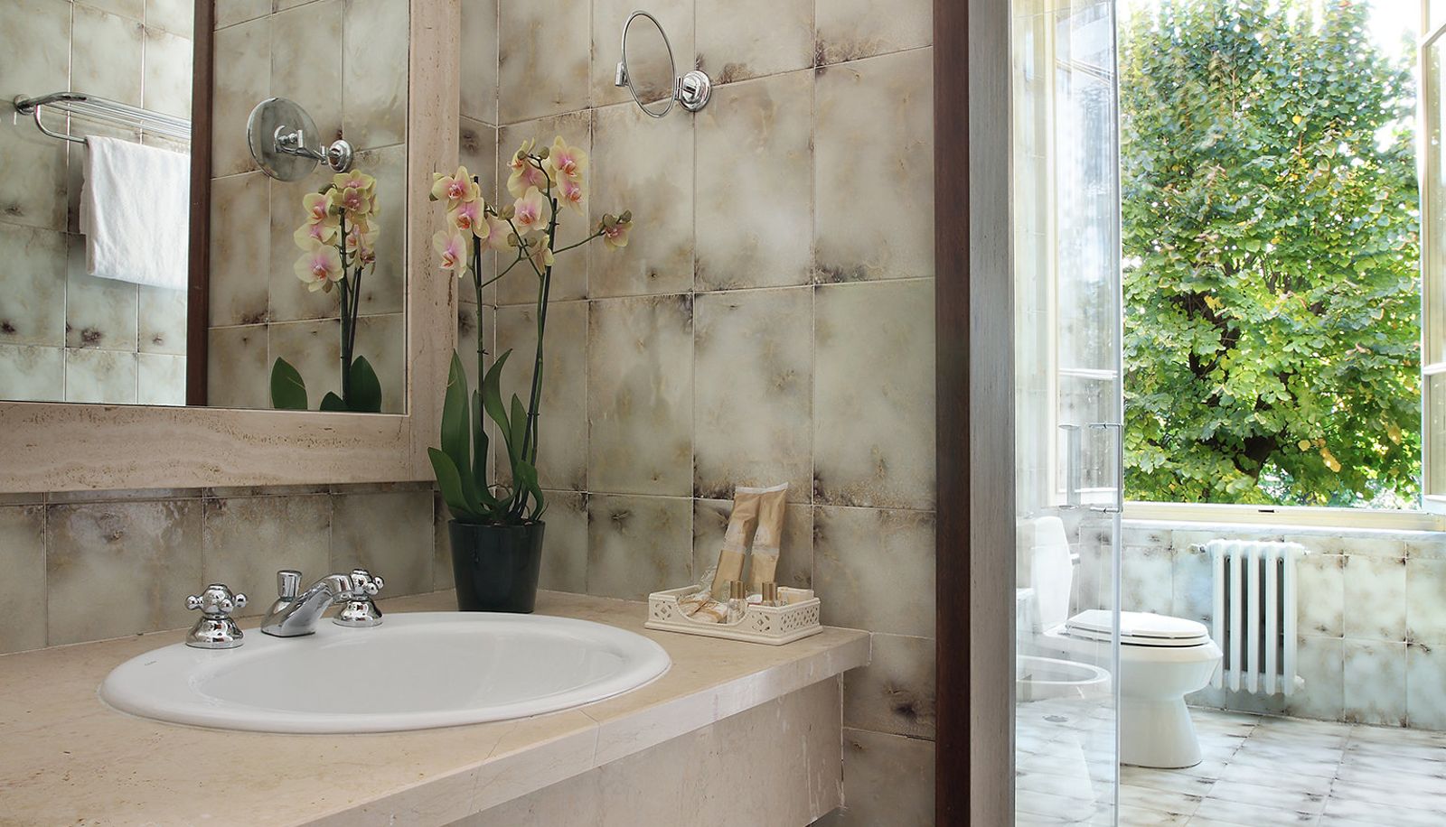 Bathroom - Villa delle Rose Hotel
