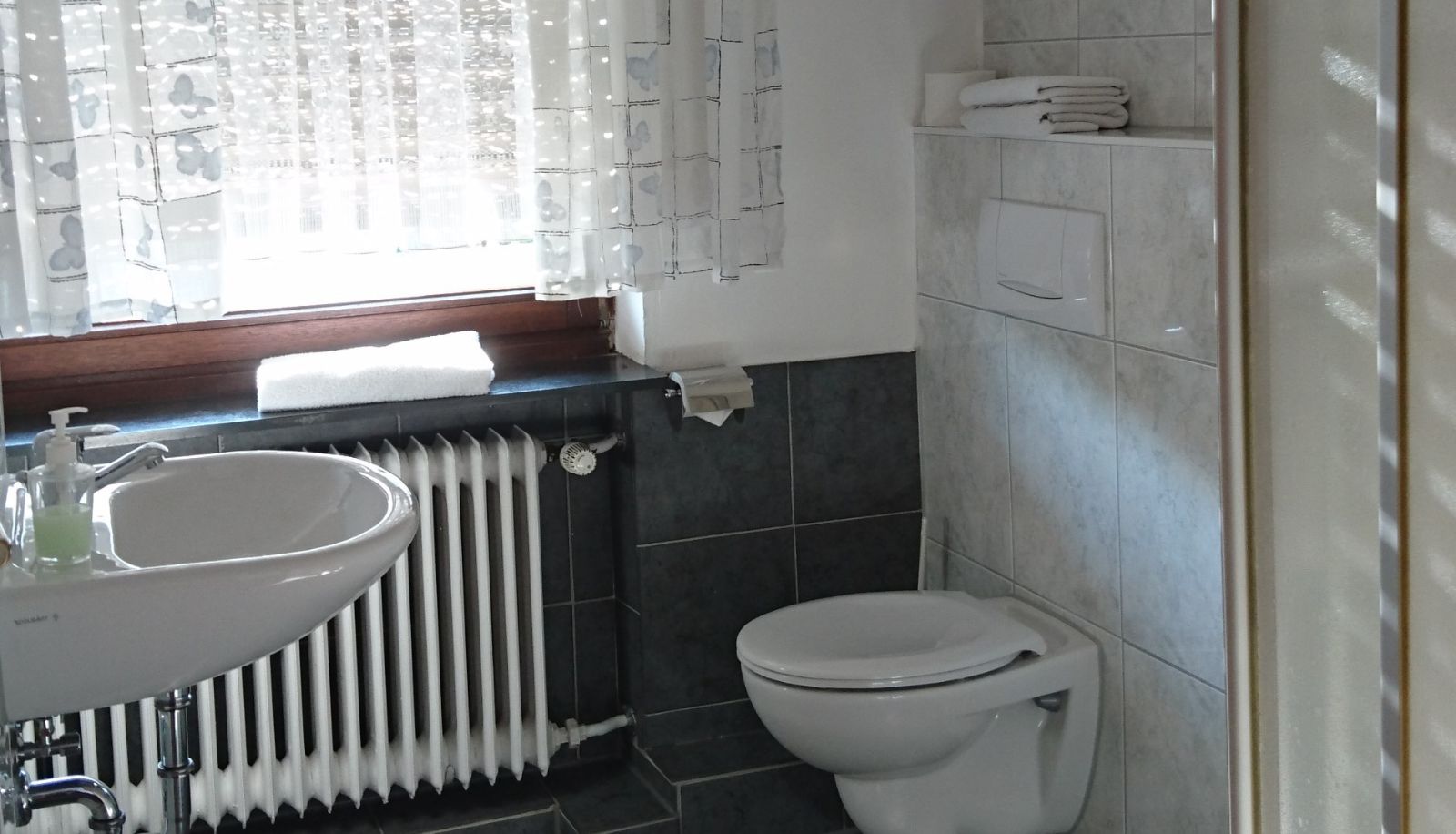 Bathroom - Gästehaus Langhammer Hotel und Café