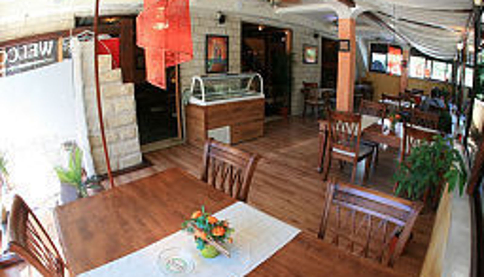 Ontbijtzaal in het restaurant - Villa Cezar