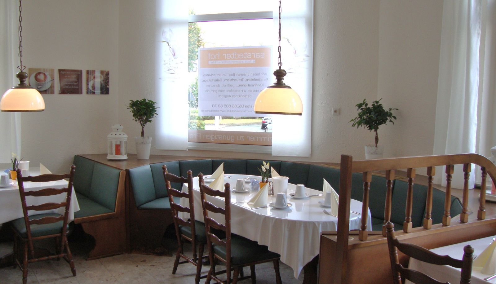 Salle de petit-déjeuner - Apart Hotel Sarstedter Hof
