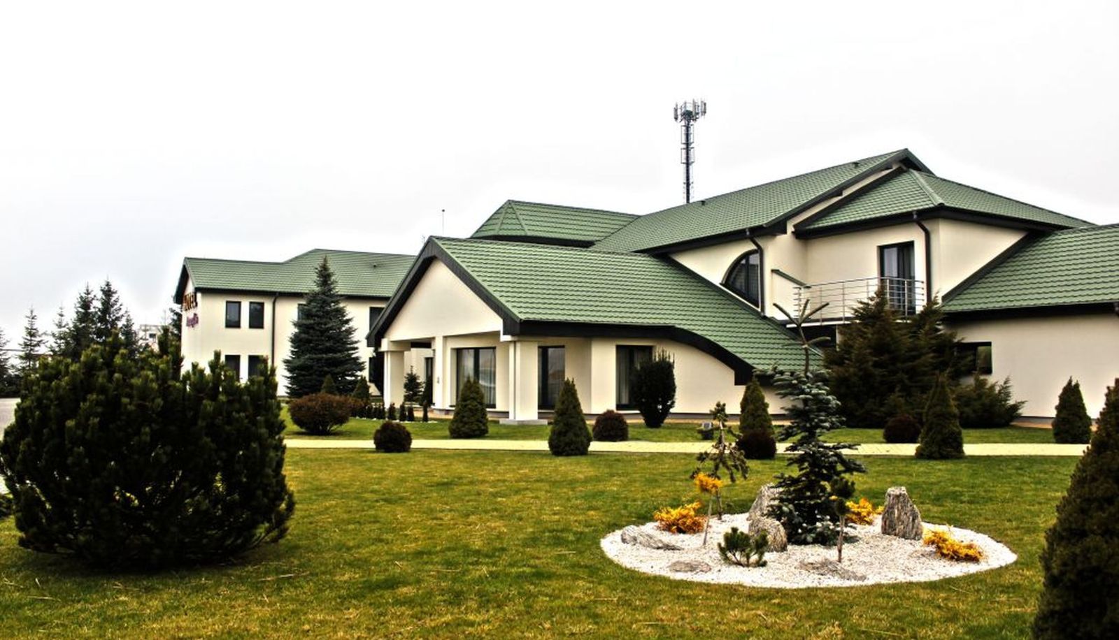 Zewnętrzna część hotelu - Amaryllis