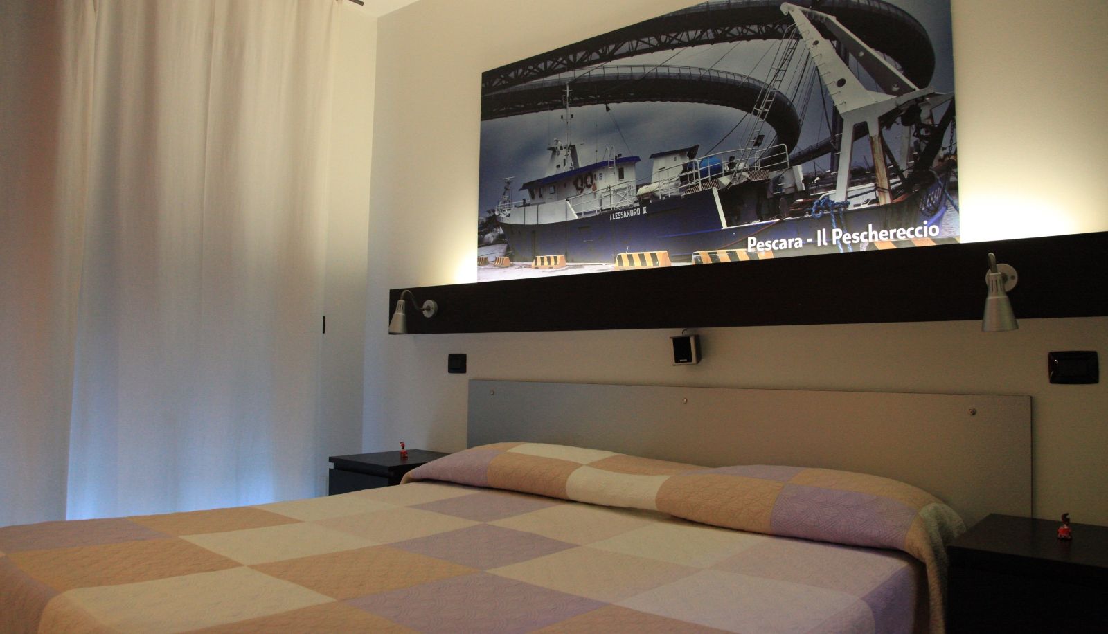 Chambre avec balcon - Bella Pescara