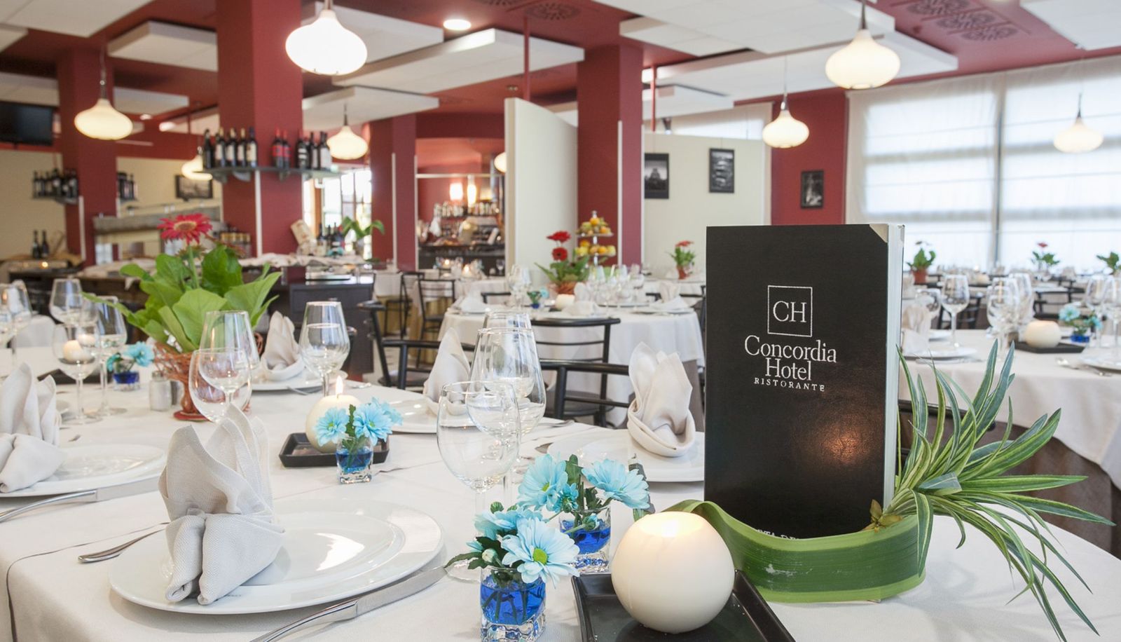 Breakfast room within the restaurant - Concordia Hotel