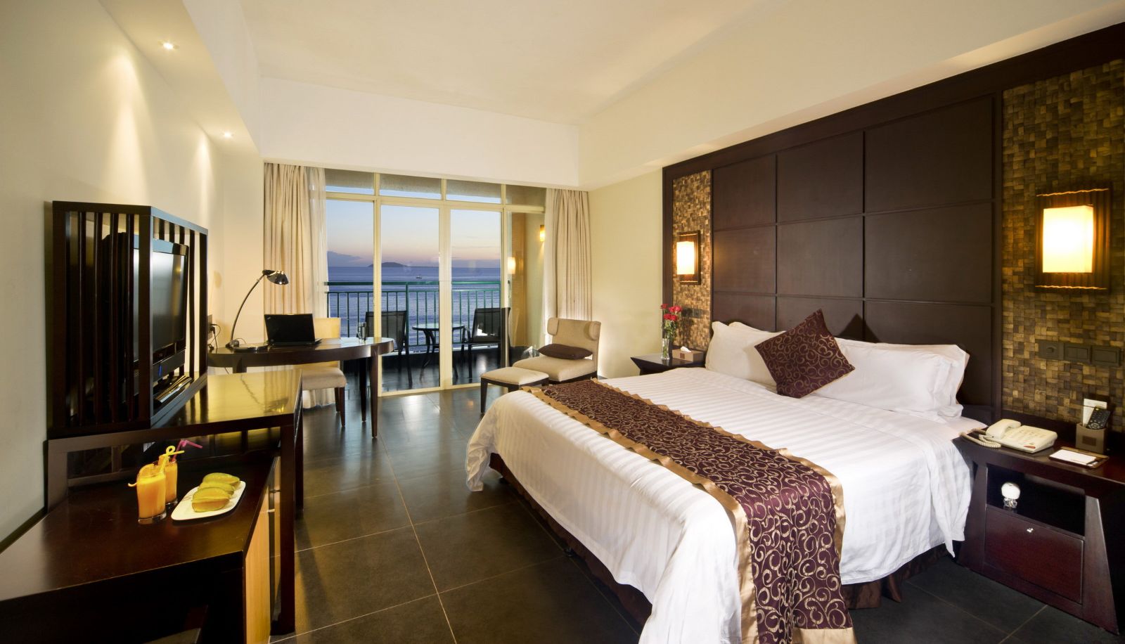 Kamer met uitzicht op zee - Shengyi Holiday Villa Hotel & Suites