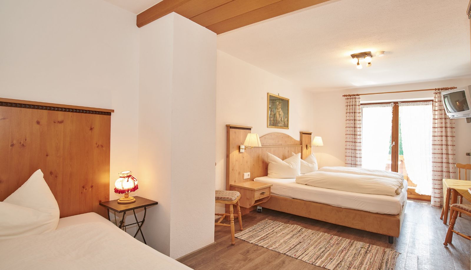 Dreibettzimmer - Achental Gästehaus