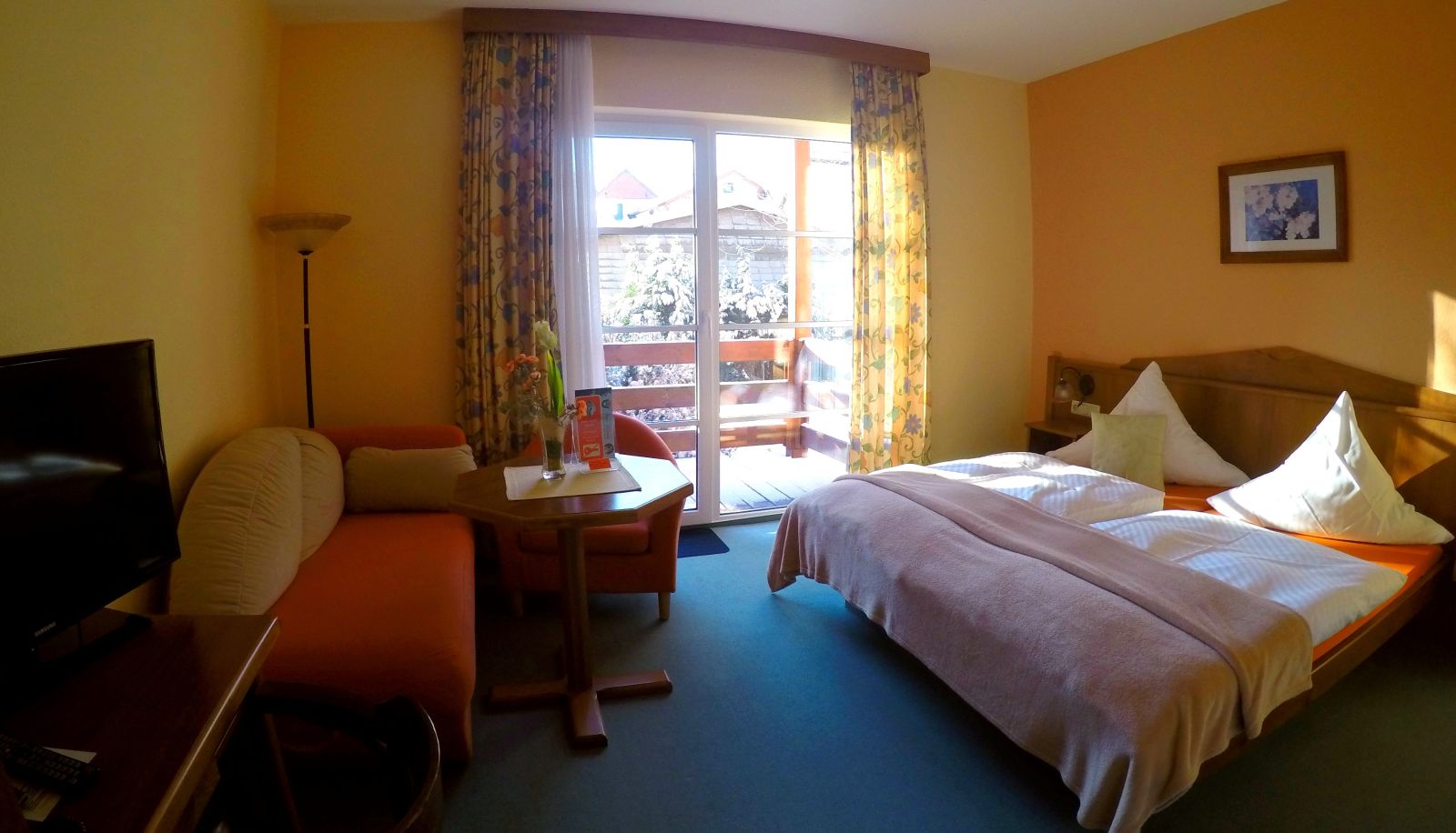 Habitación con balcón - Drei Kronen Gasthaus