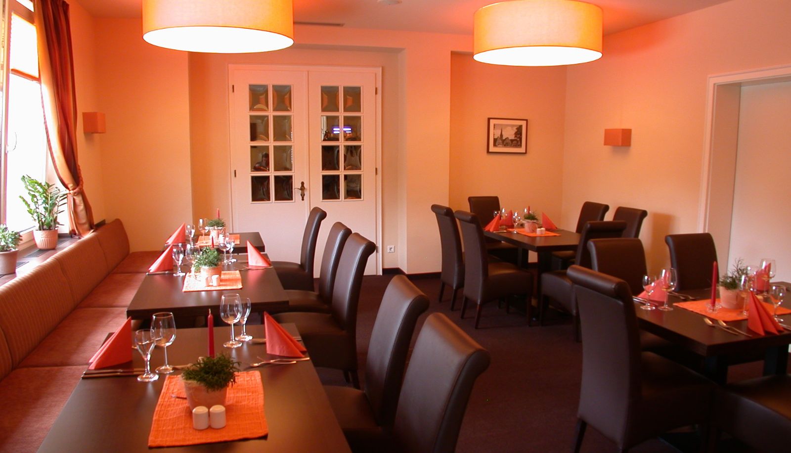 Sala śniadaniowa w restauracji - Westfälischer Hof