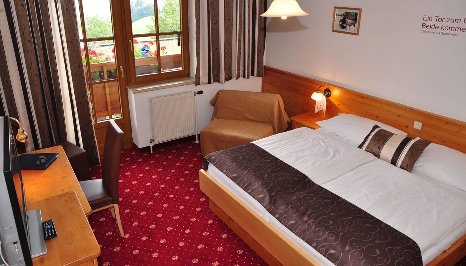 Chambre standard (double) - Hotel des Glücks - Landhotel Fischl