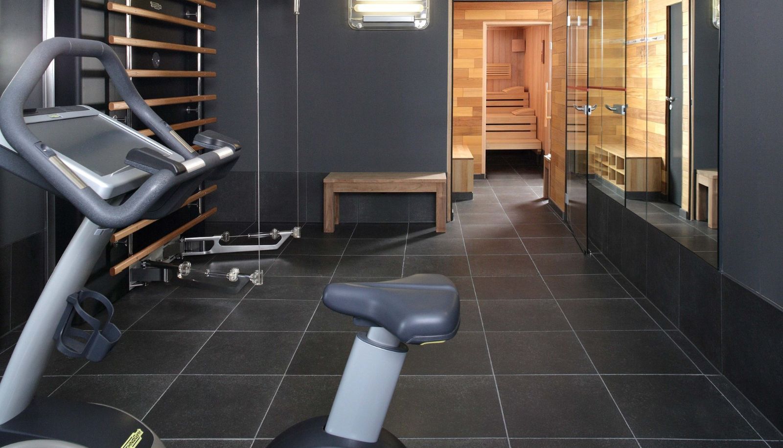 Area benessere e fitness - casa camper