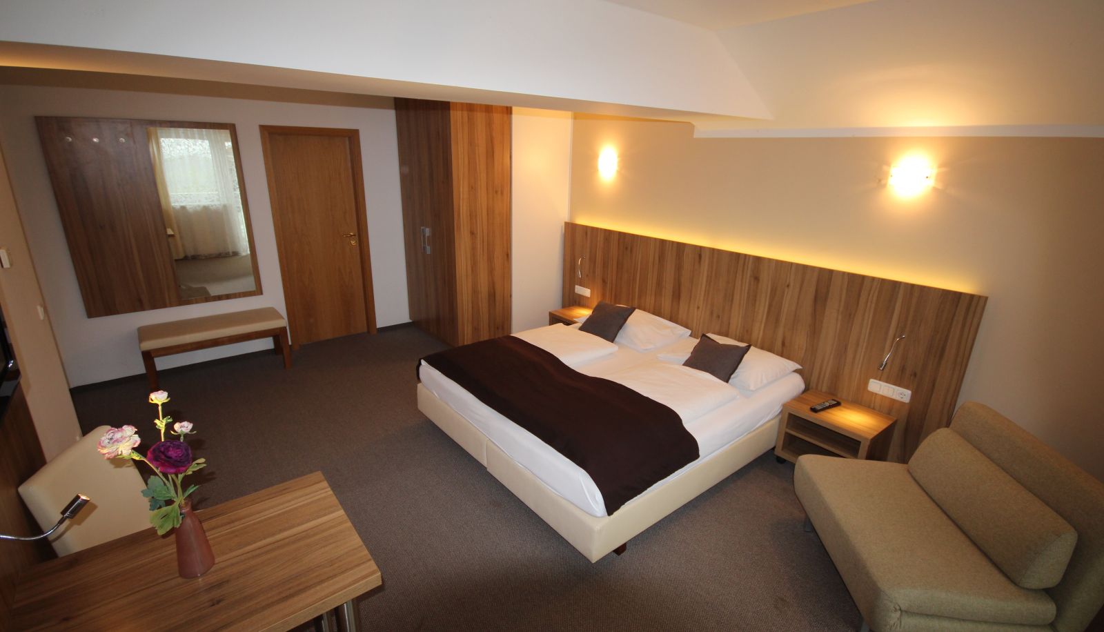 Chambre supérieure (double) - Hotel Baumgartner