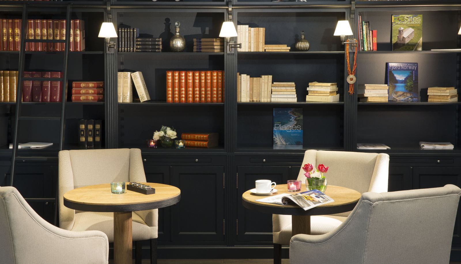 Sala de lectura - Hotel Albert 1er