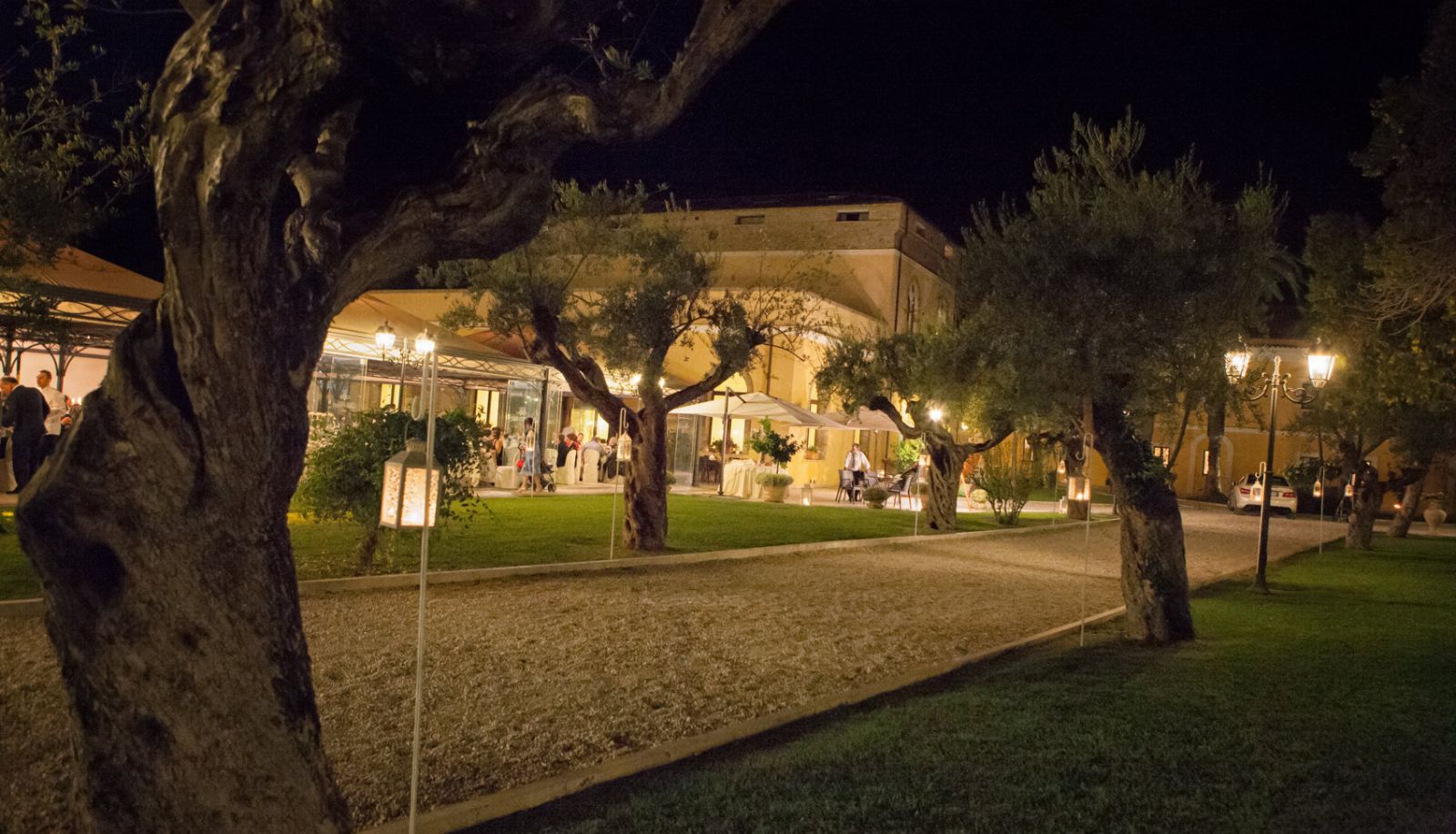 Buitenruimte van het hotel - Villa Fiorita