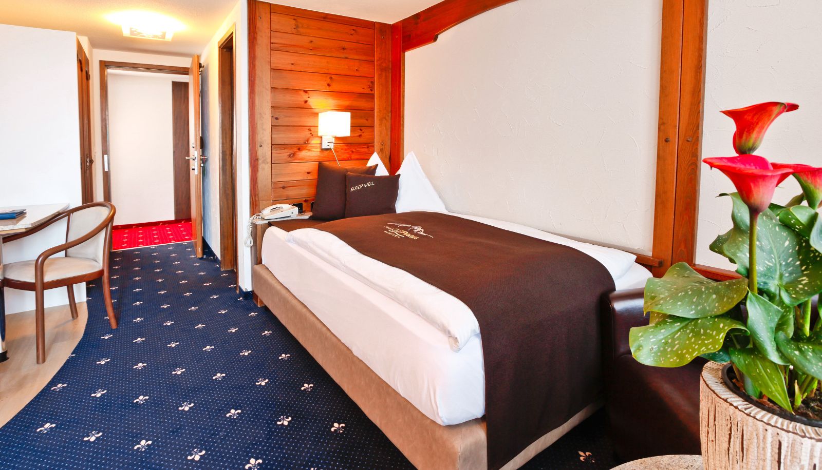 Standardzimmer (Einzel) - Seehotel Pilatus