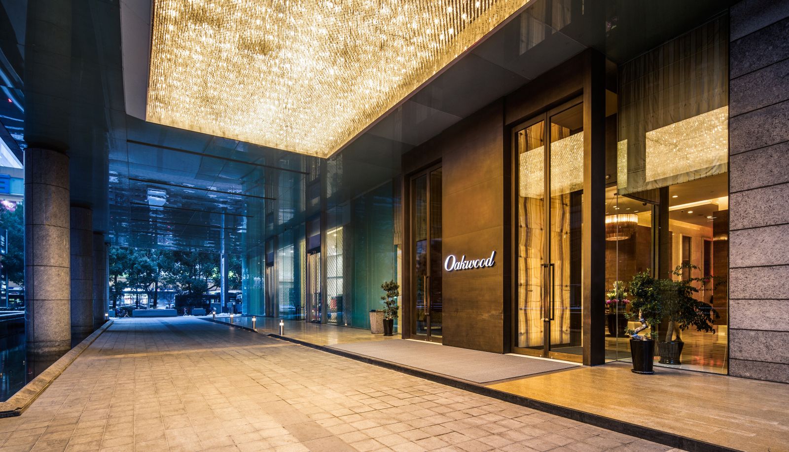 Hotel outdoor area - Oakwood Residence Hangzhou