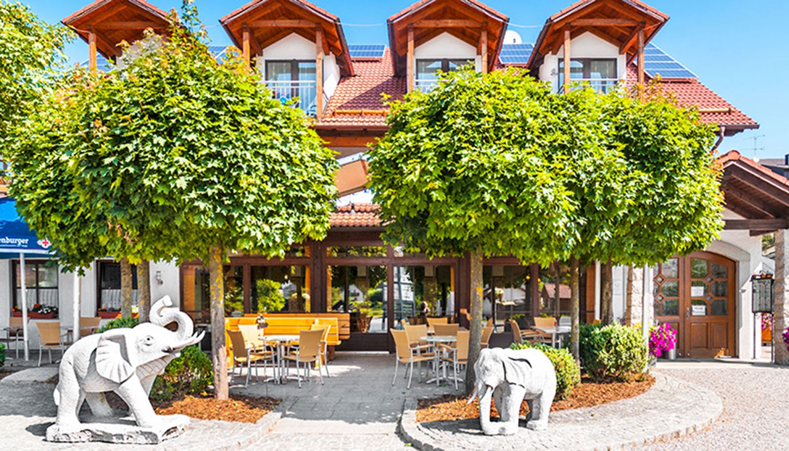 Terasse - Landhotel Mappacher Hof