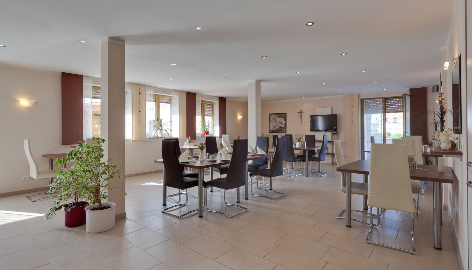 Salle de petit-déjeuner - Gästehaus Winter