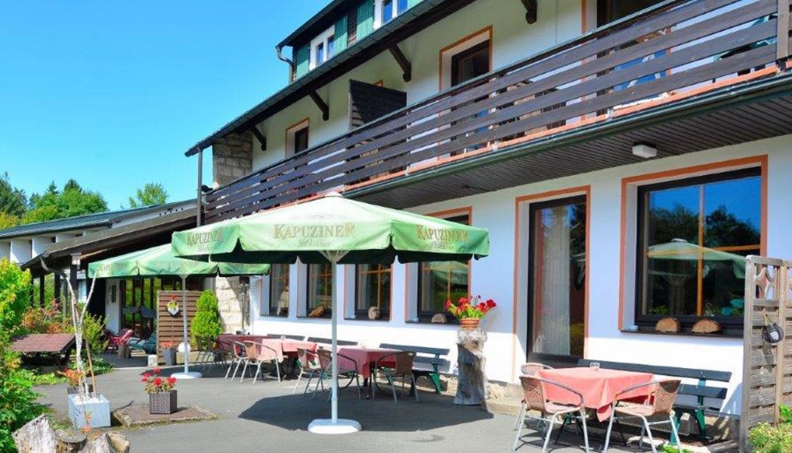 Terrace - WAGNERS Hotel + Restaurant im Fichtelgebirge