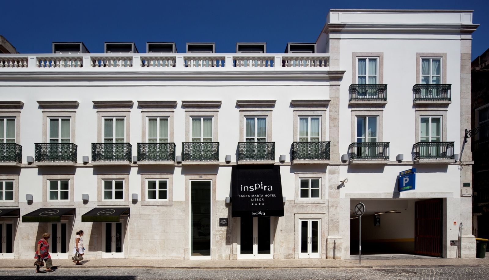 Area esterna dell'hotel - Inspira Liberdade Boutique Hotel