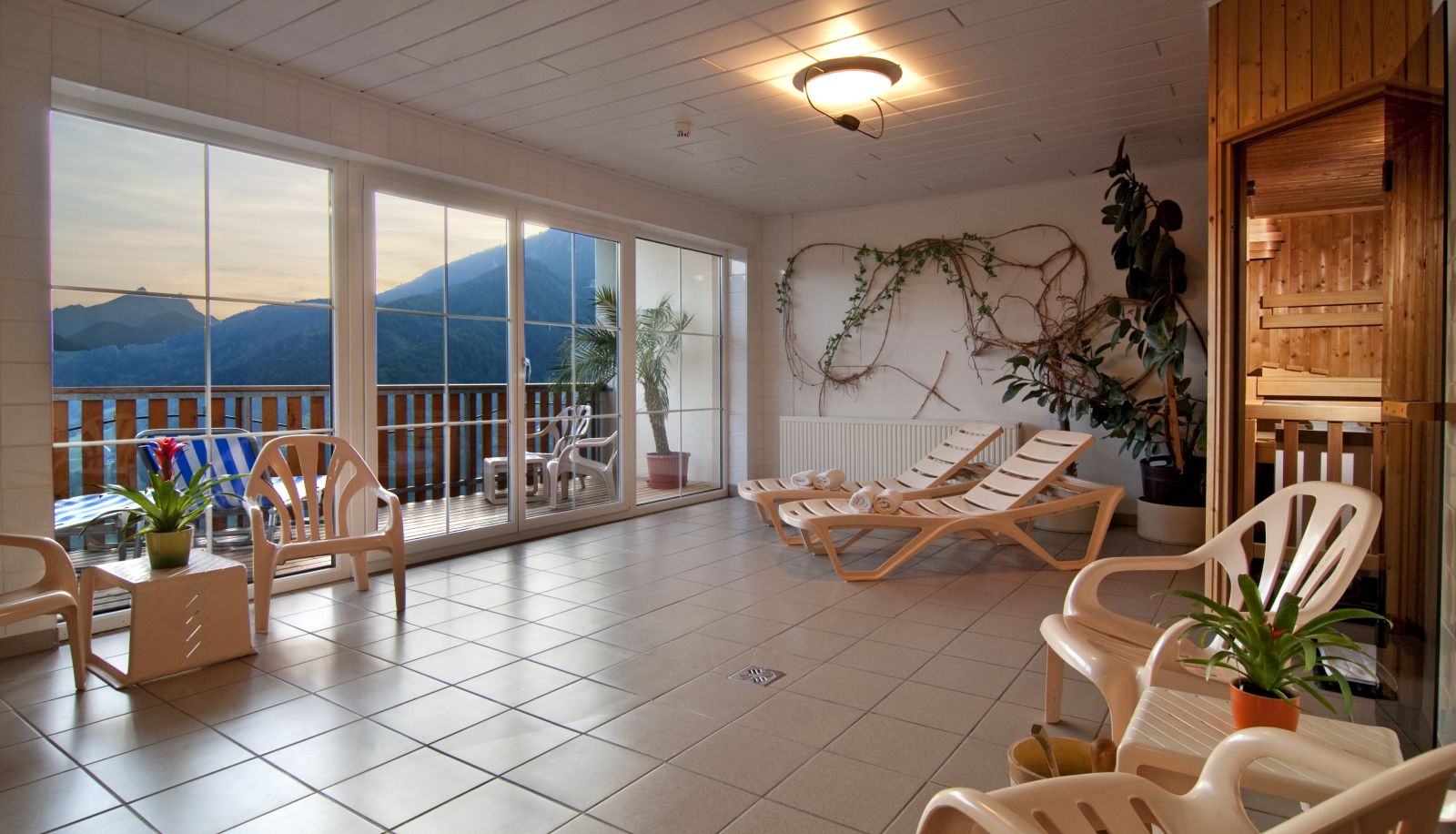 Sauna - Berghof Brunner
