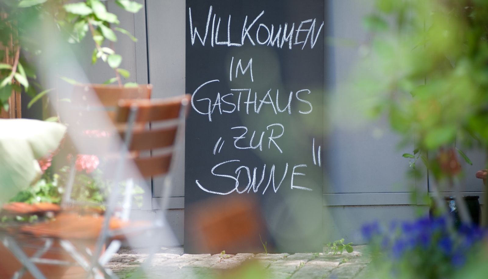 Tuin - Gasthaus zur Sonne