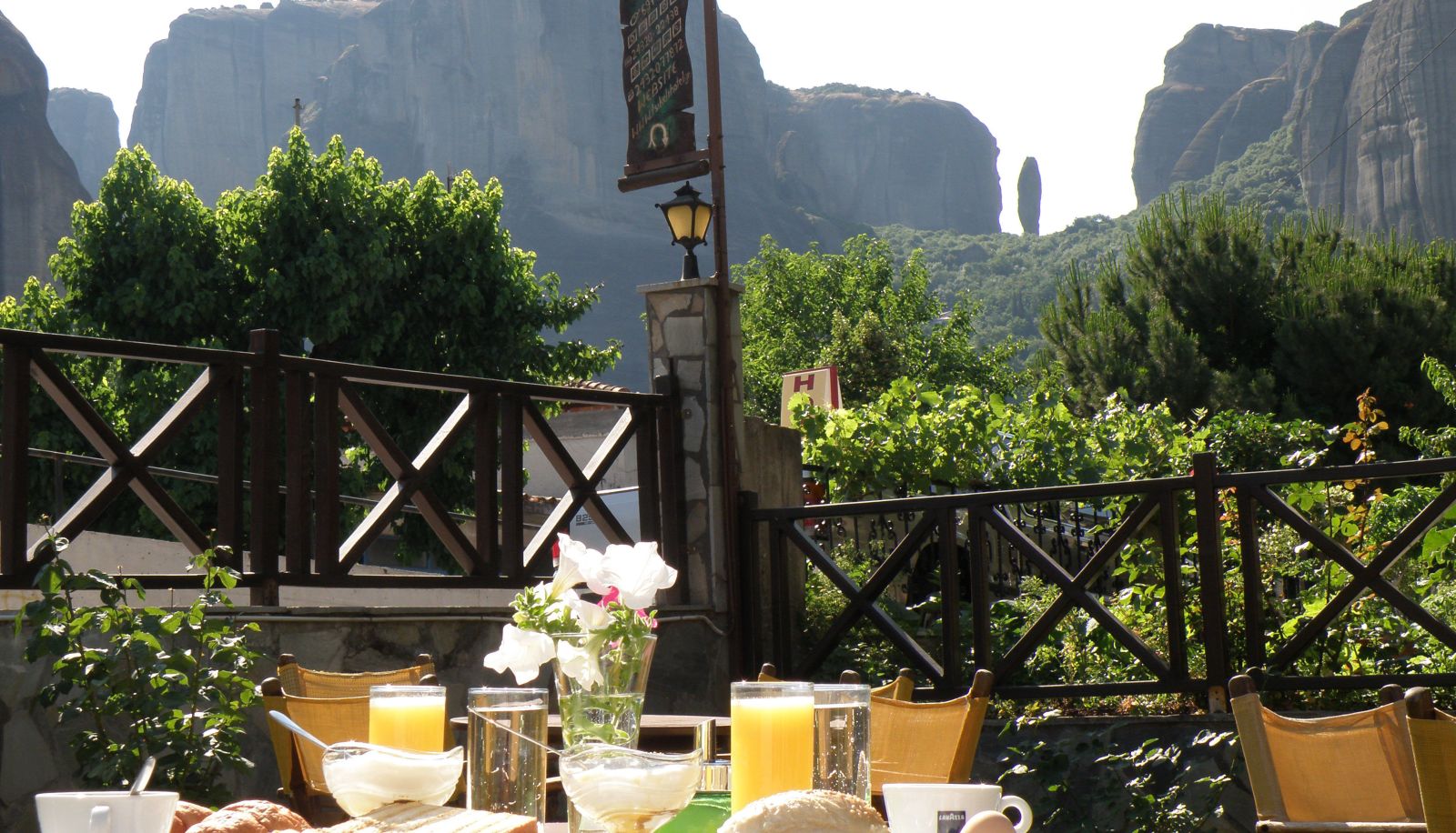Breakfast room within the restaurant - Tsikeli