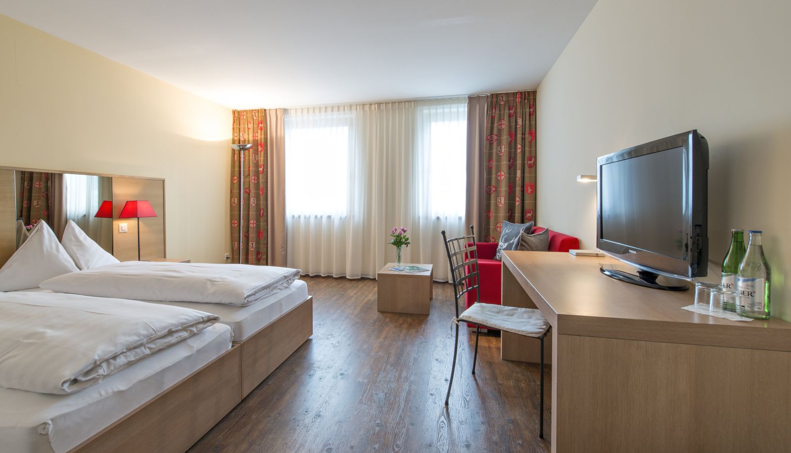 Chambre standard (double) - Hotel Piz St. Moritz