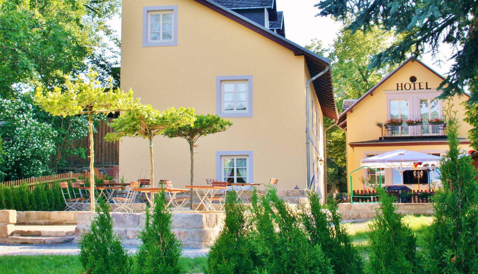Terrace - Alttolkewitzer Hof Hotel & Restaurant