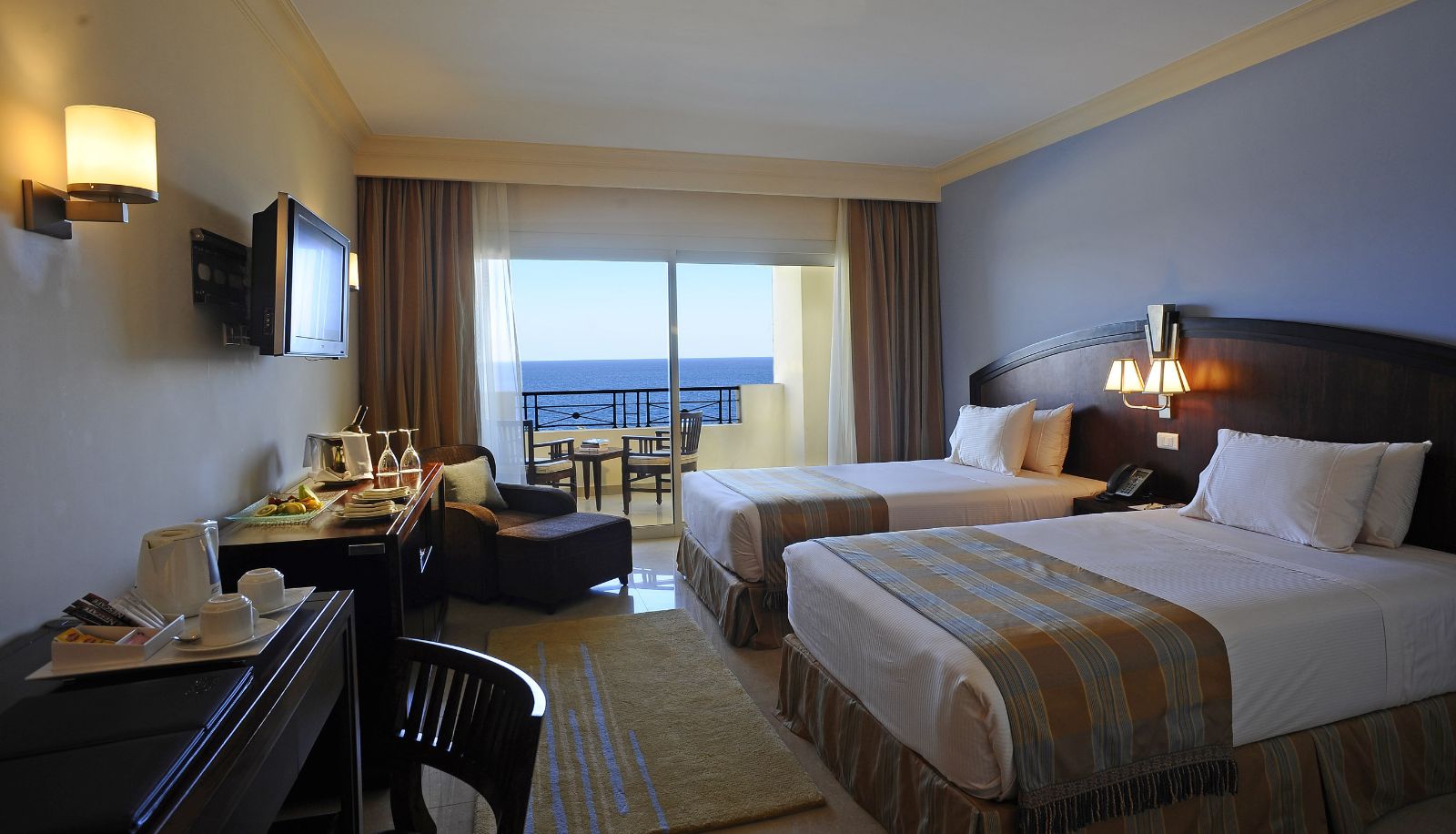 Zimmer mit Meerblick - Stella Di Mare Beach Hotel & Spa