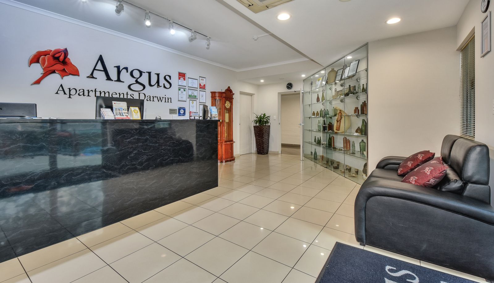 Reception - Argus Apartments