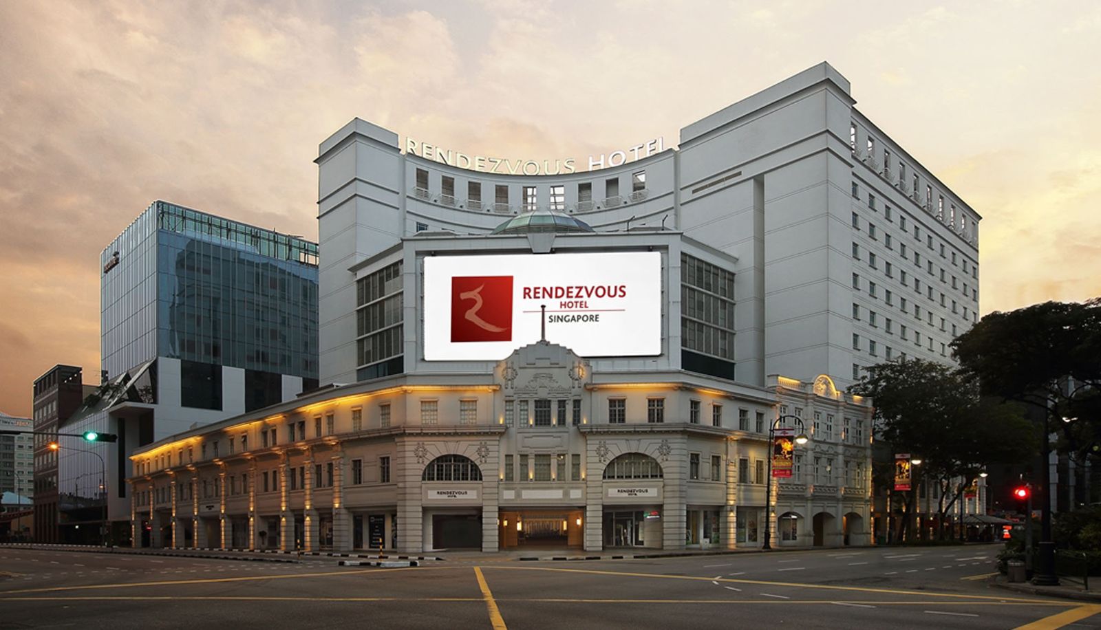 Hotel Außenbreich - Rendezvous Hotel Singapore by Far East Hospitality
