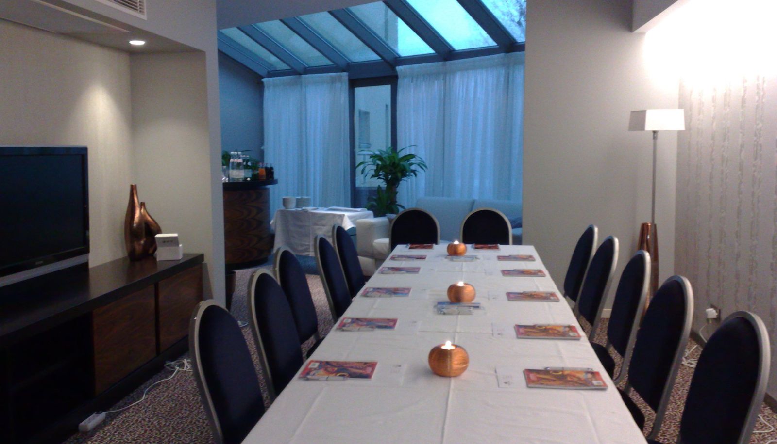 Sala de conferencias - Avance