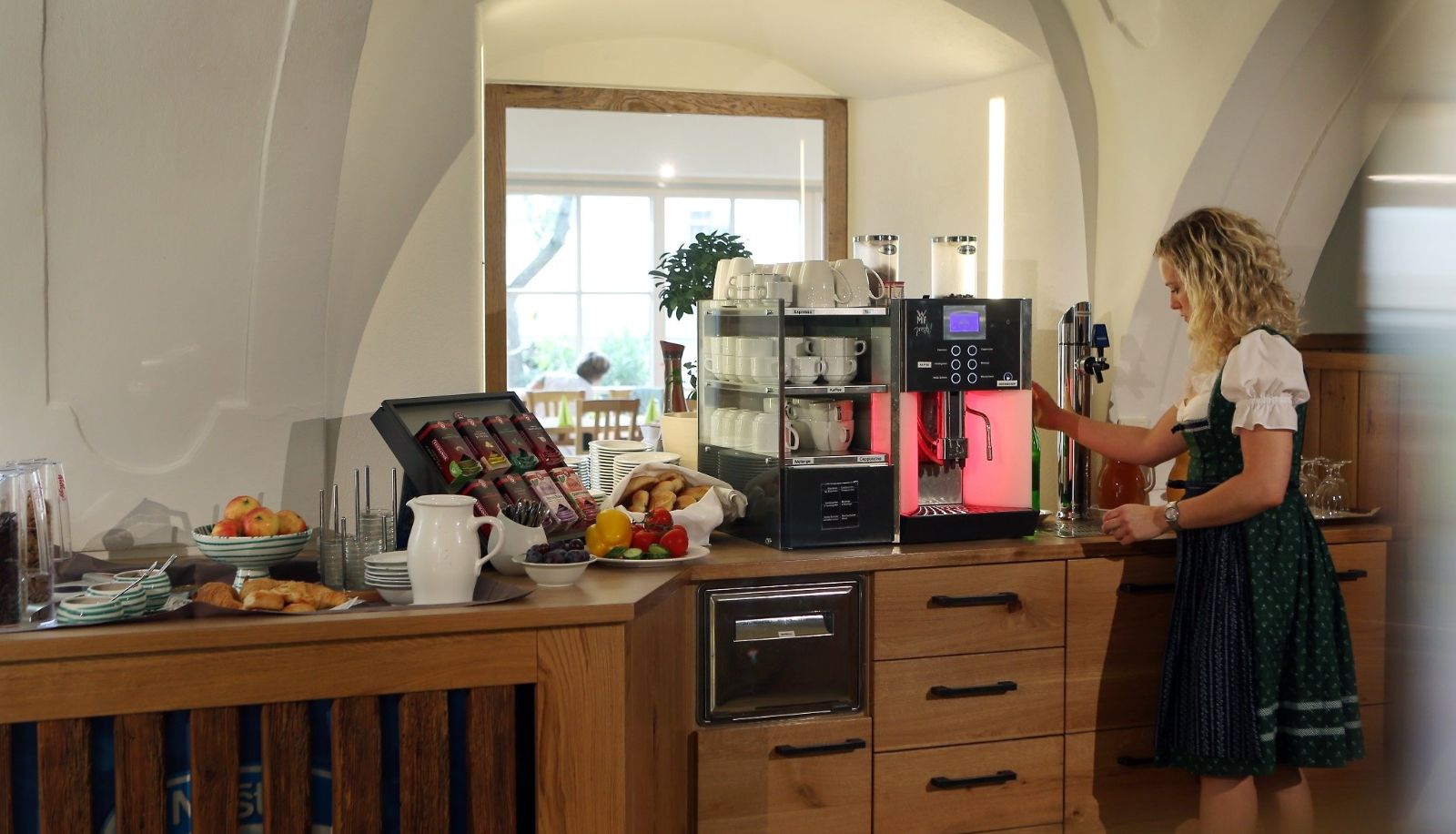 Frühstücksraum innerhalb des Restaurants - Perbersdorfer Heuriger
