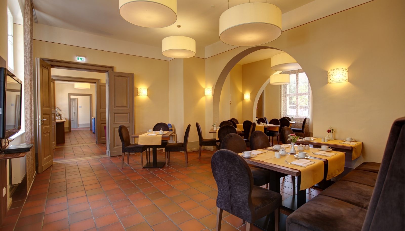 Frühstücksraum - Hotel am Großen Waisenhaus