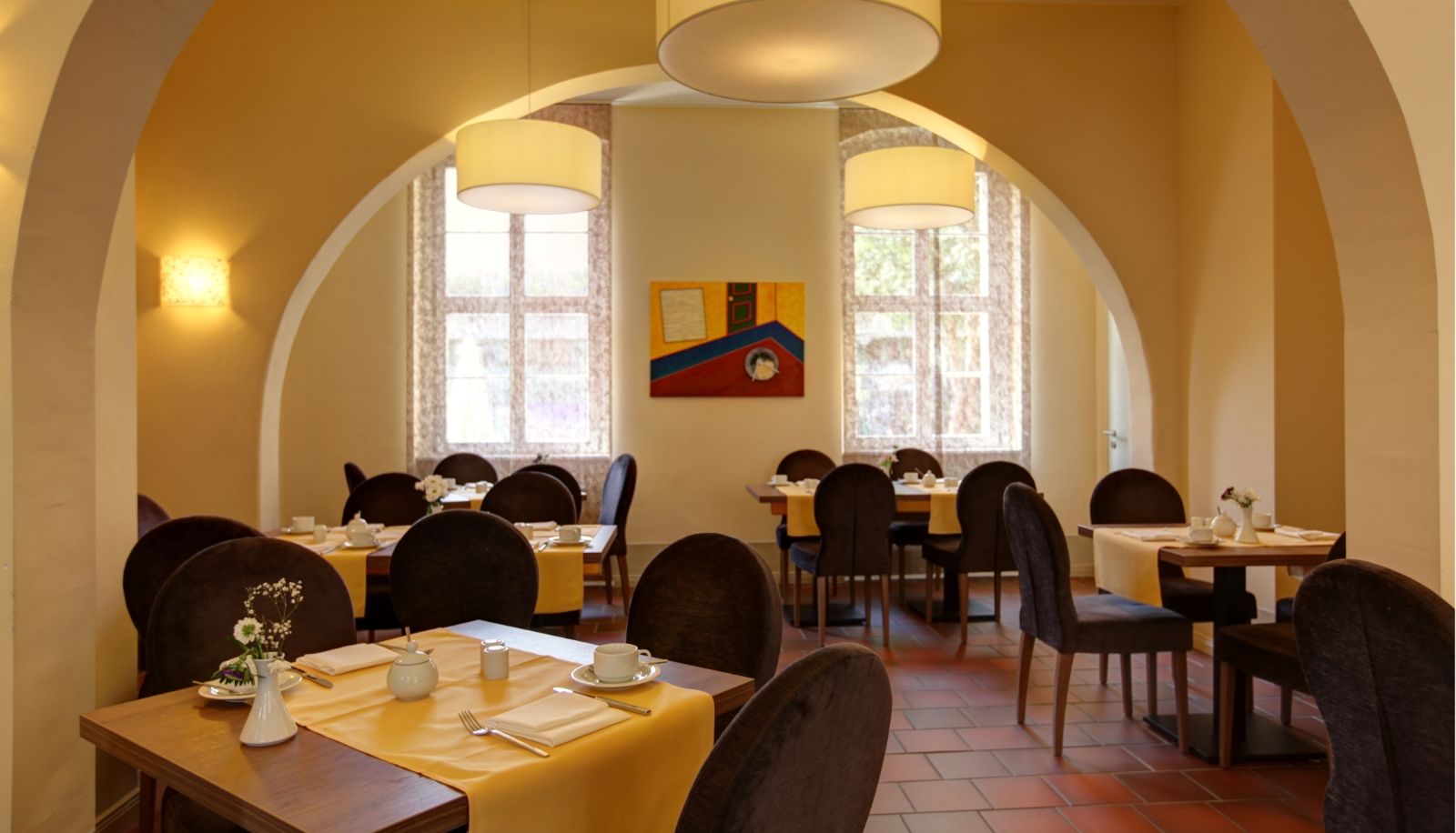 Frühstücksraum - Hotel am Großen Waisenhaus