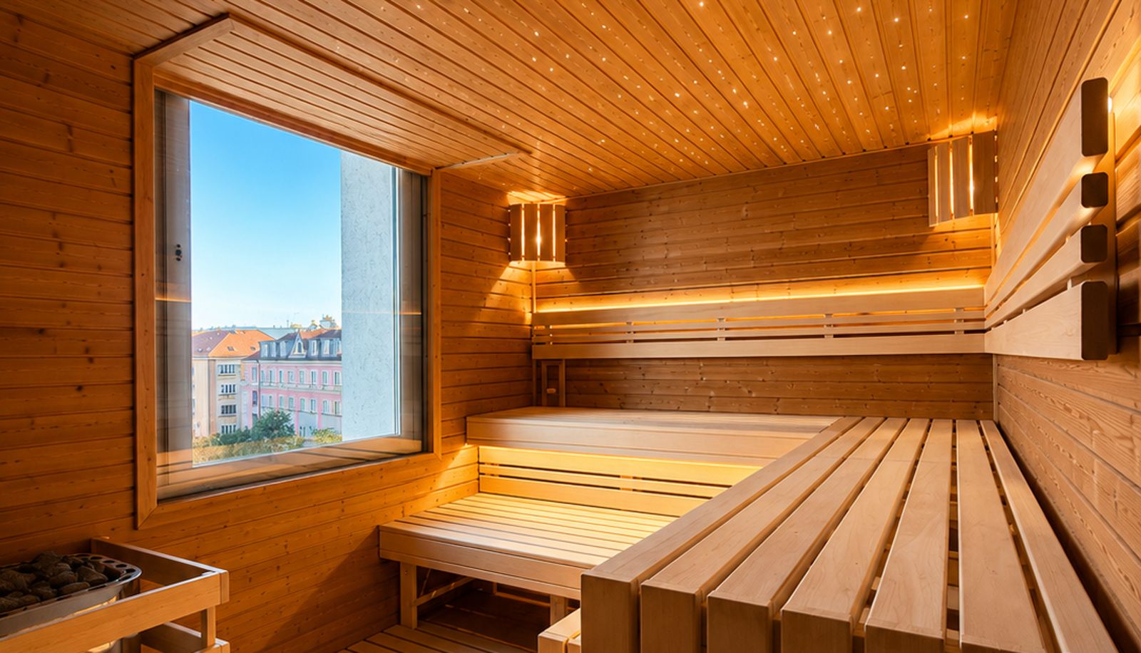 Sauna - Plaza Prague Hotel