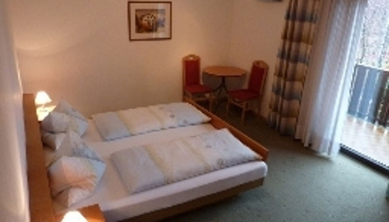Zimmer mit Balkon - Garni Rebhof