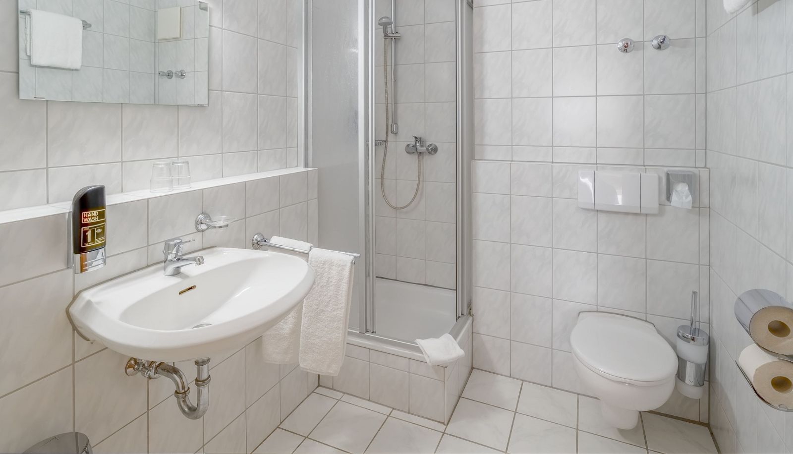 Badezimmer - Hotel Riesberghof