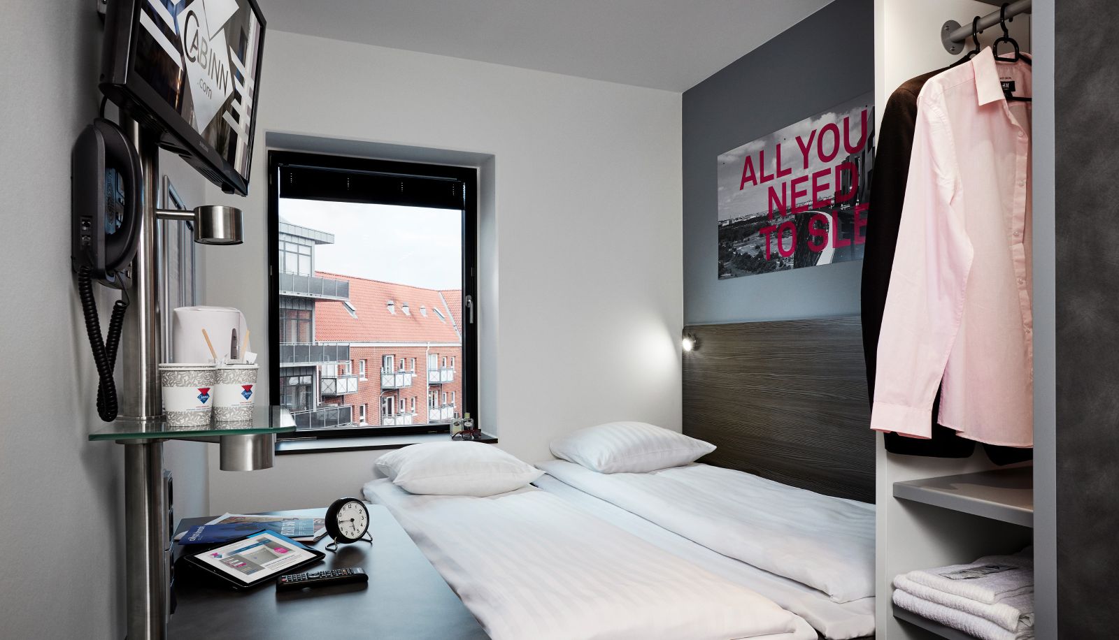 Standard room (double) - Cabinn Esbjerg