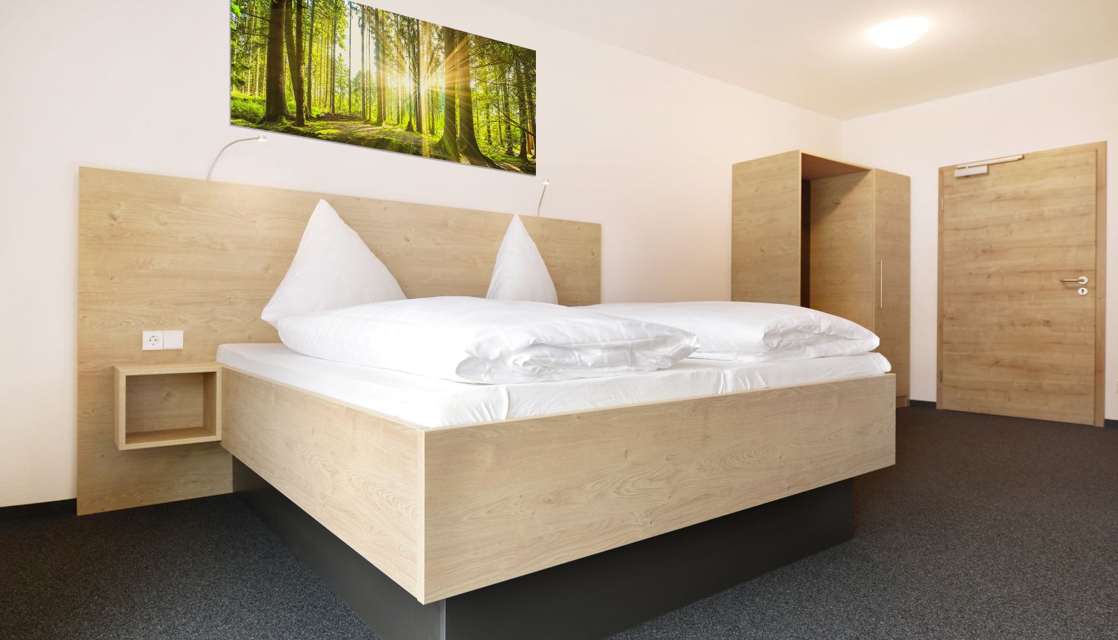 Komfortzimmer (Doppel) - GASTHOF LINDE - HOTEL BLUM