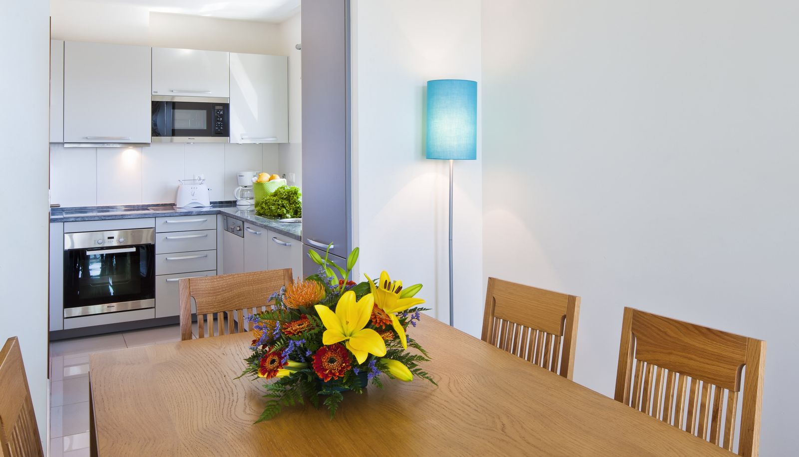 Küchenbereich im Zimmer - Villa Doris Suites