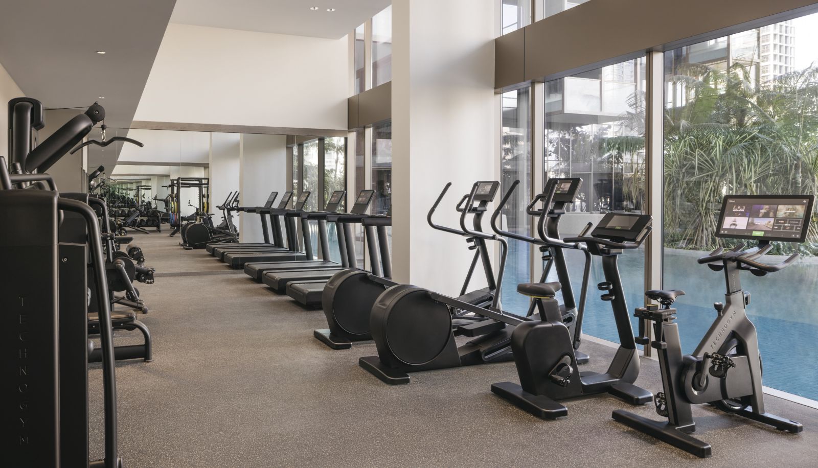 Fitness room - Pan Pacific Orchard