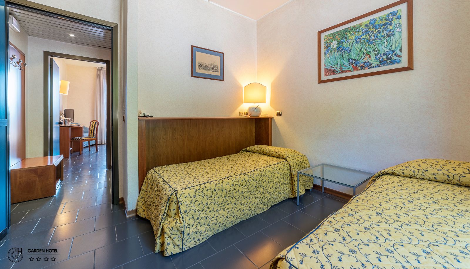 Vierpersoonskamer - Garden Hotel Terni